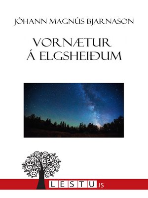 cover image of Vornætur á Elgsheiðum